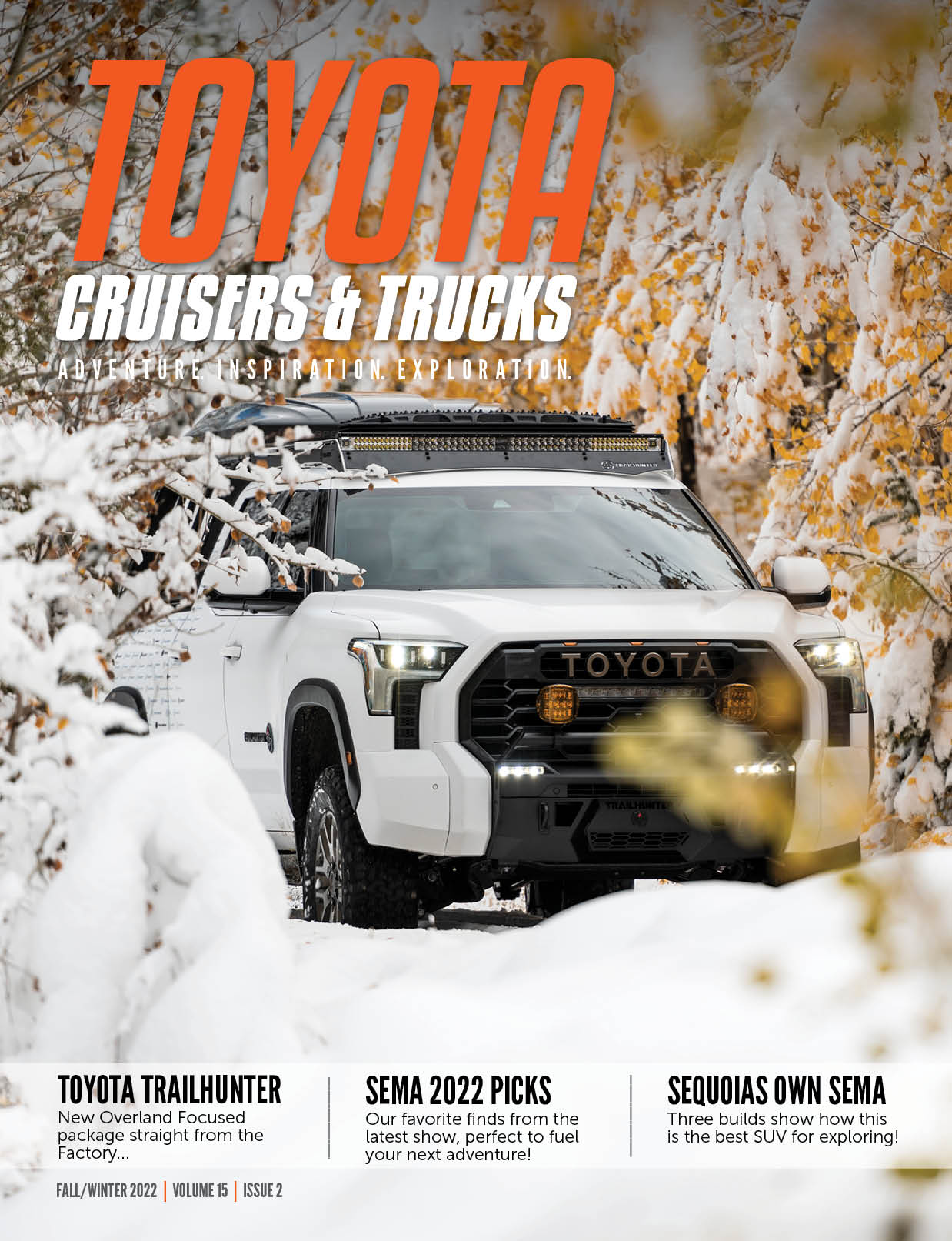 Fall/Winter 2022 Toyota Cruisers & Trucks